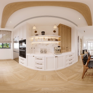 法式自然风厨房360