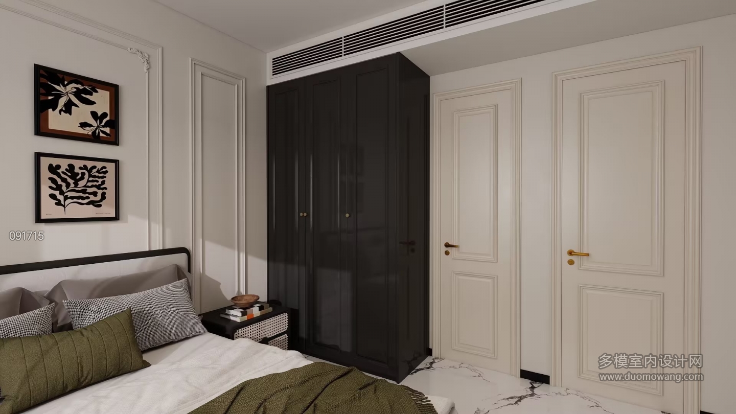 法式卧室柜子单张