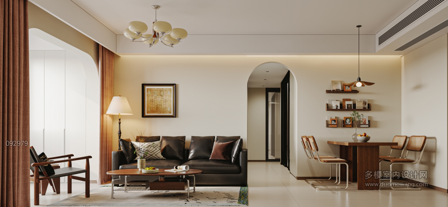 中古风客餐厅特写2