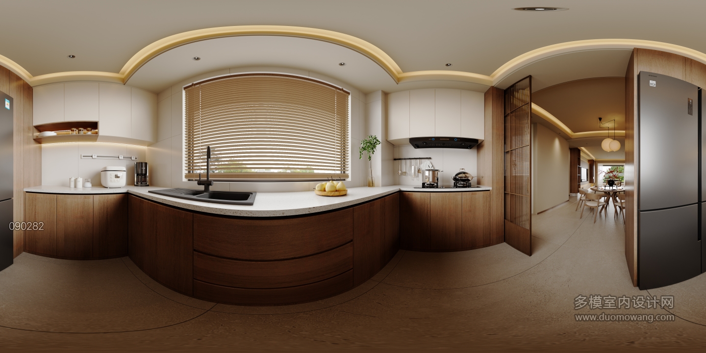 04-平面施工图-滨湖一号_recover_全景厨房