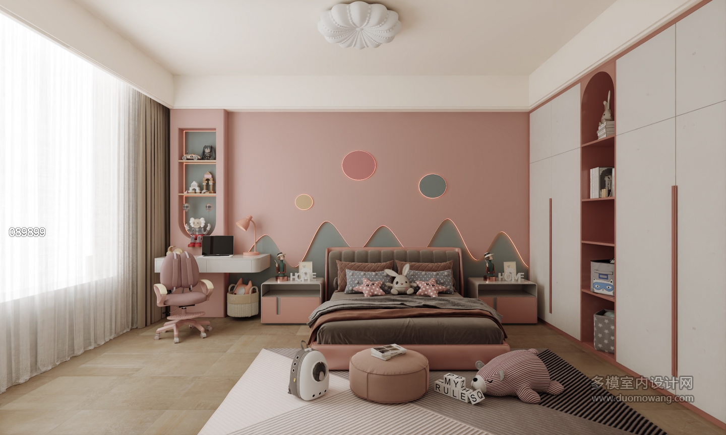 西班牙女儿房单张