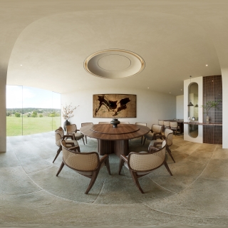 侘寂风宴会厅360