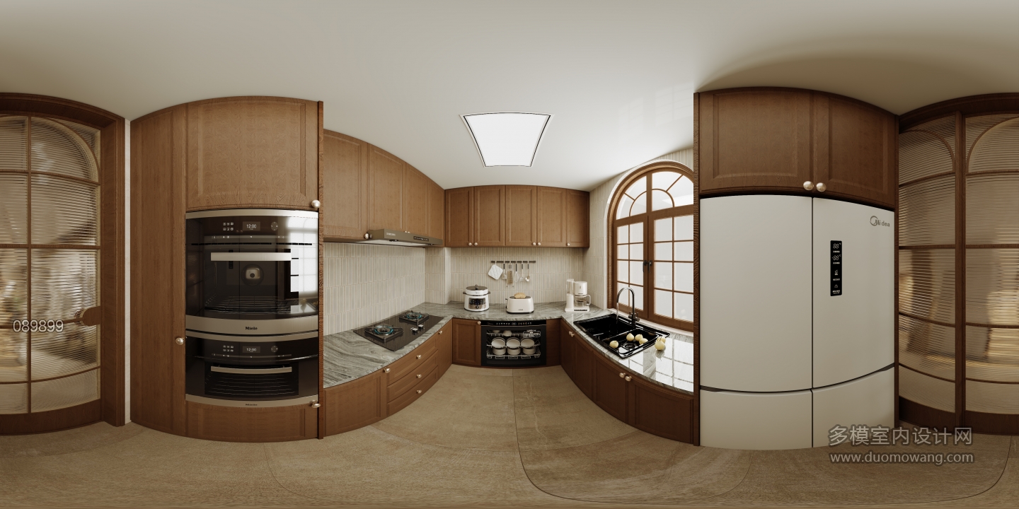 西班牙厨房全景