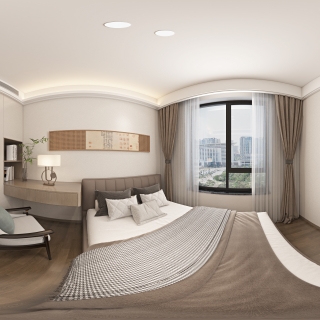 现代 老人房 全景