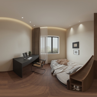 现代 次卧2 全景