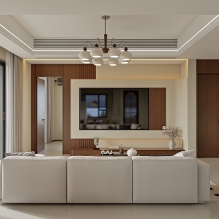 傅总自建房_二层客厅002