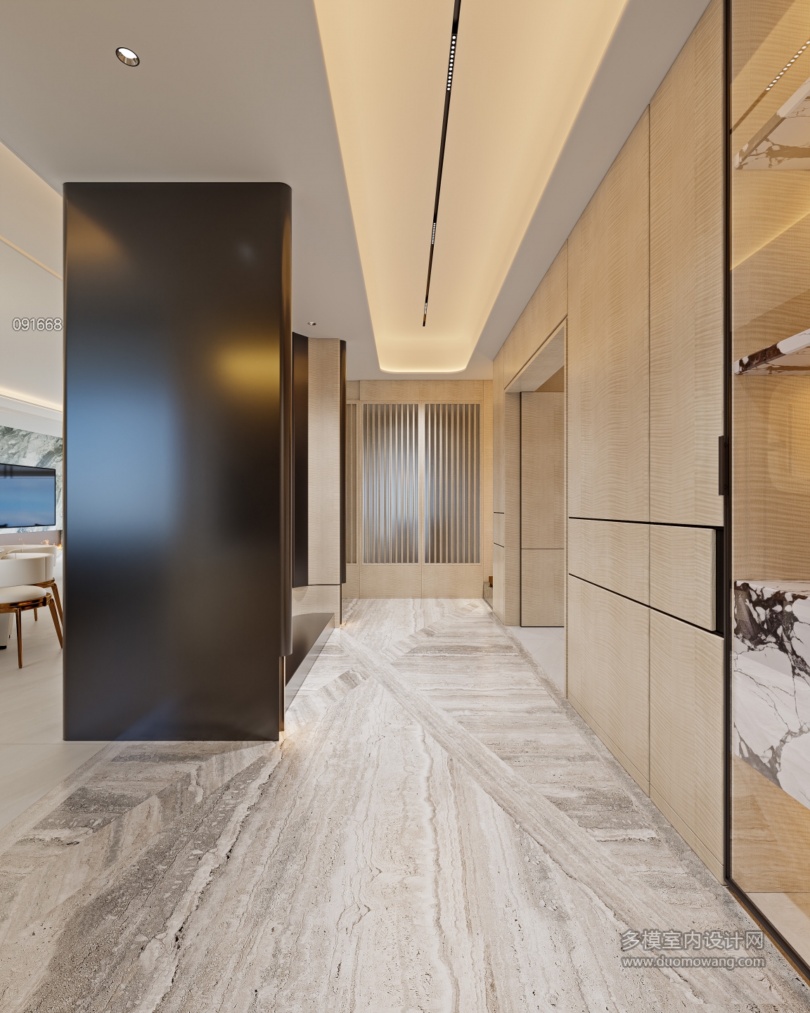 晓风印翠1001_玄关