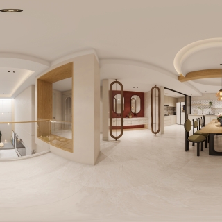 现代负一层全景