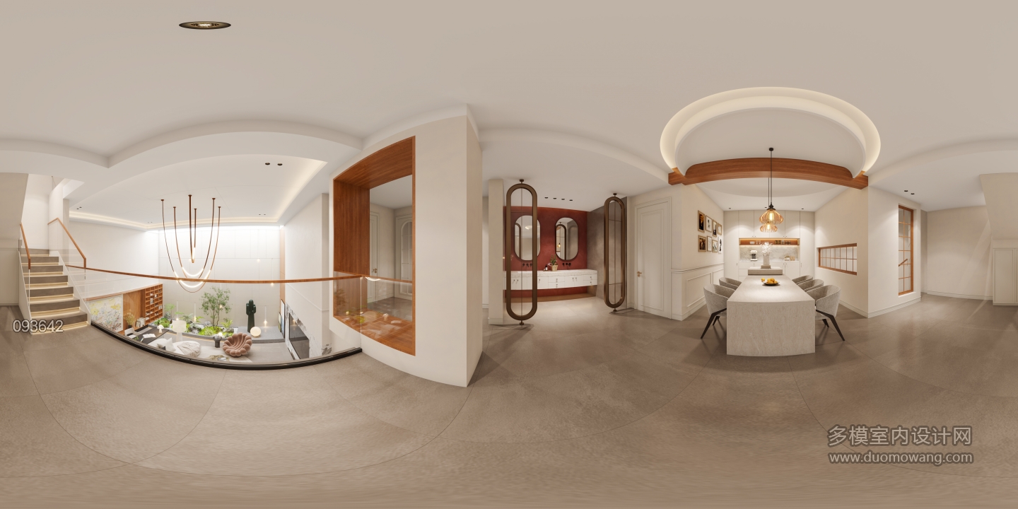 现代_负一层全景