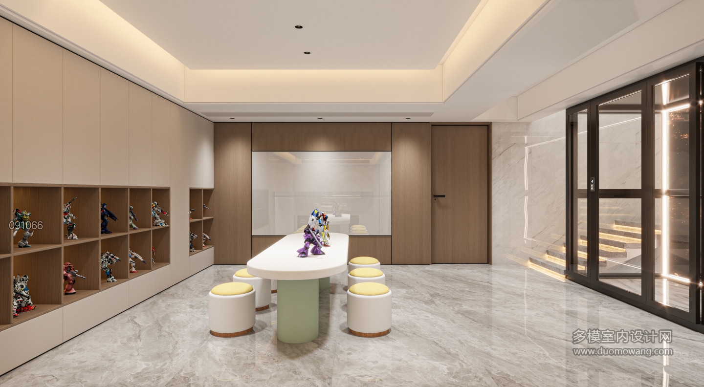 现代负一休闲区