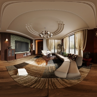 老钱风客餐厅全景