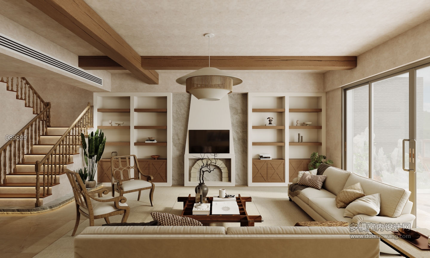 西班牙客厅单张