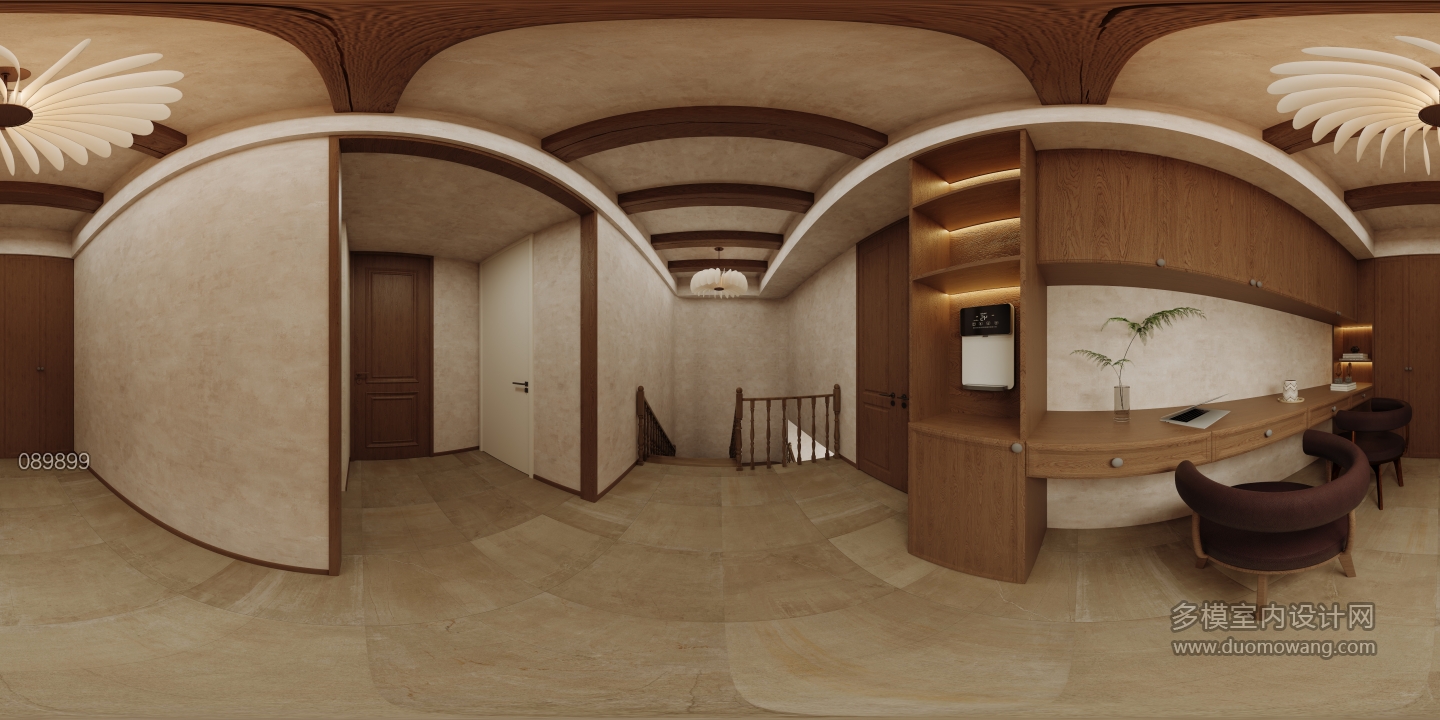 西班牙书房全景