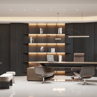 现代办公室单张