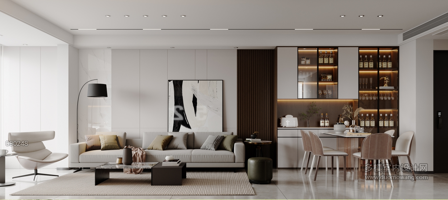 创立府邸_单张沙发背景