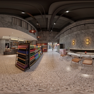 工业会展中心轻食店360