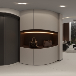 意式负二楼入户