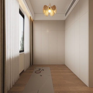 现代中古二楼衣帽间