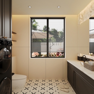 现代一楼卫生间单张