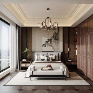 新中式主卧