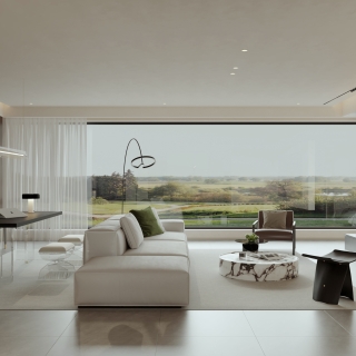 现代 客餐厅 单张4