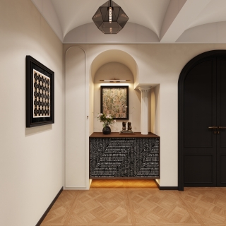 7法式中古风玄关单张