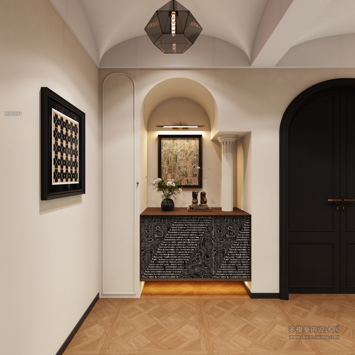 7法式中古风玄关单张