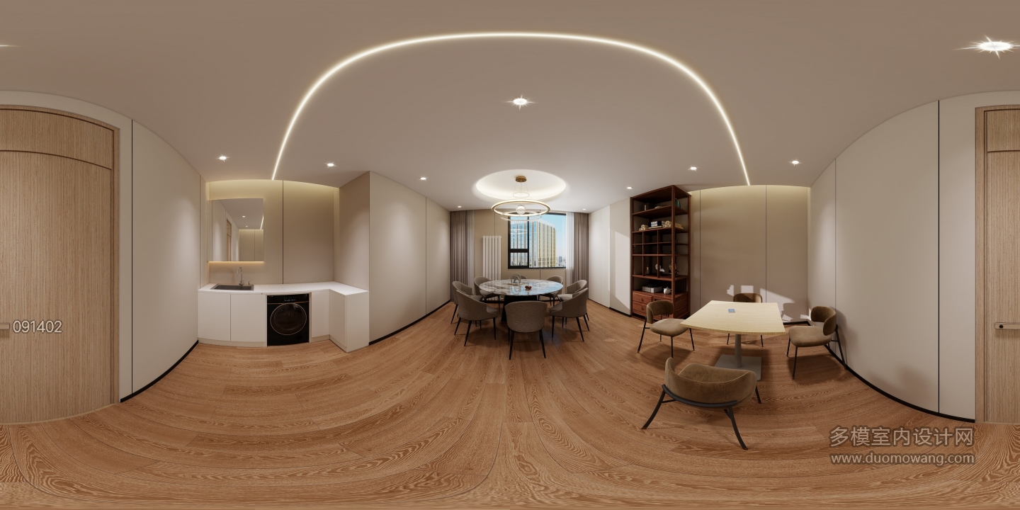 新中式现代包厢1