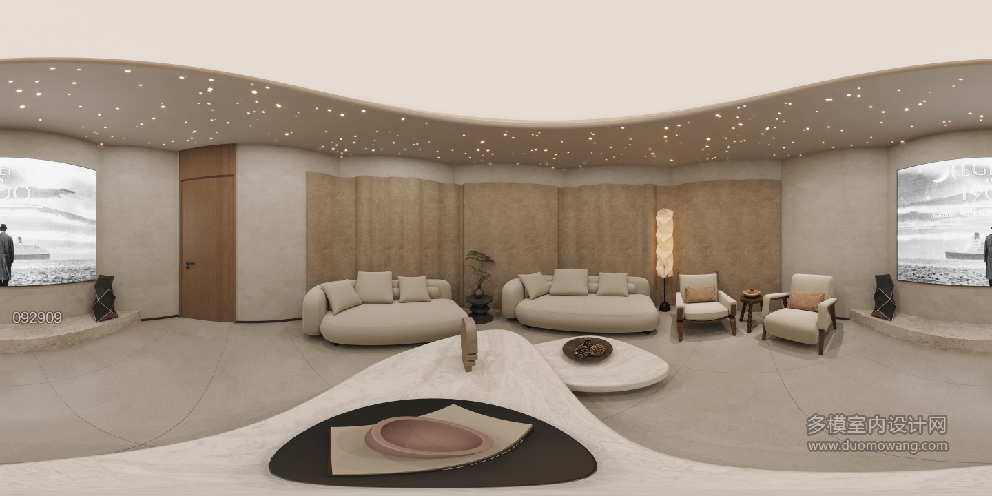 一楼影音室全景