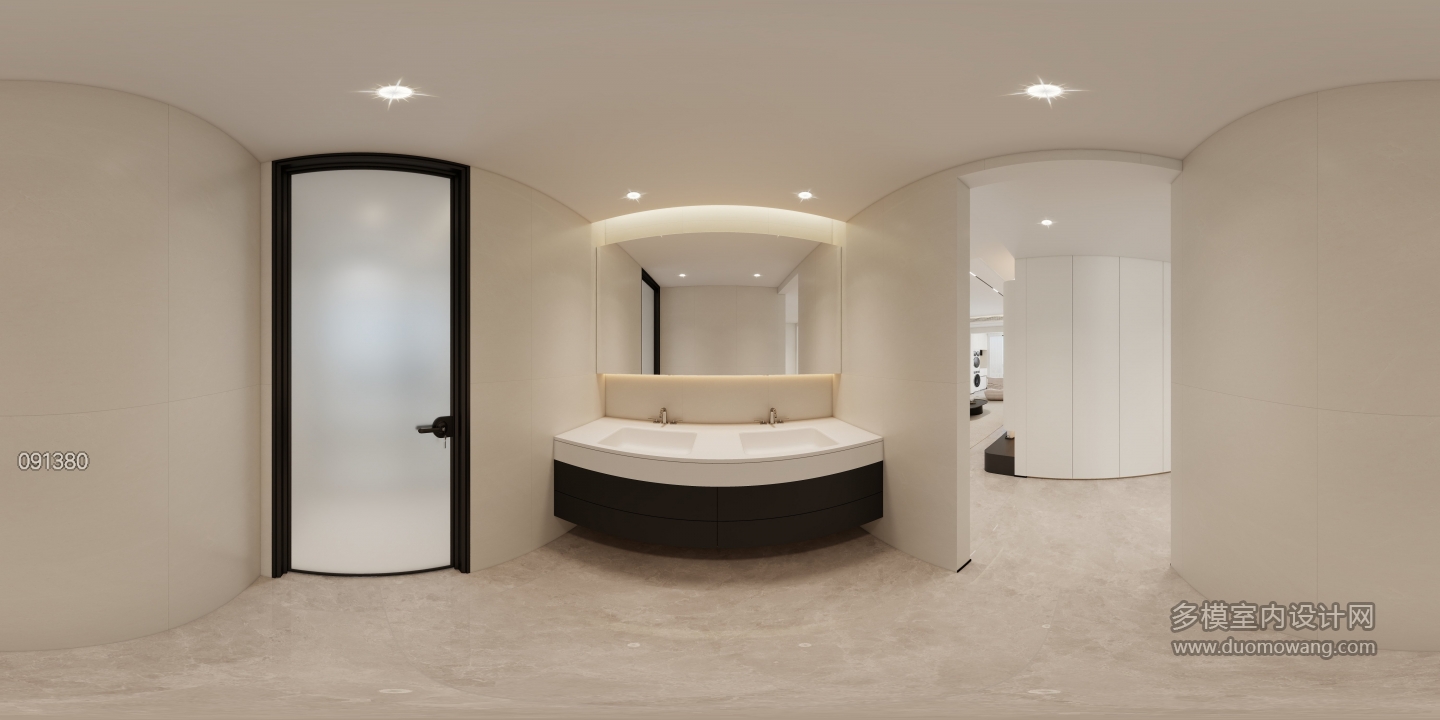 现代卫生间干区