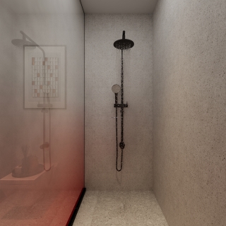 现代淋浴间