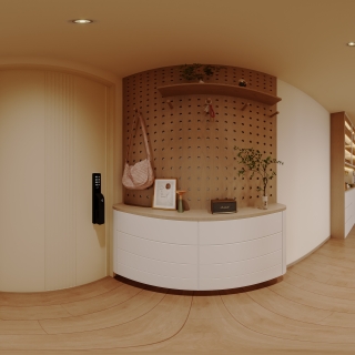 分钟寺一号院_全景玄关