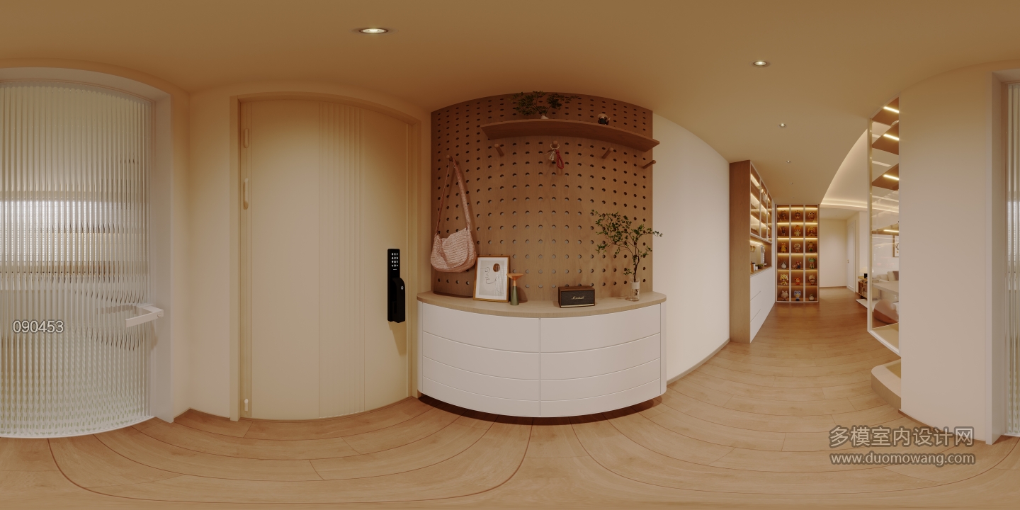 分钟寺一号院_全景玄关