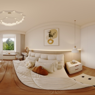 分钟寺一号院_全景卧室