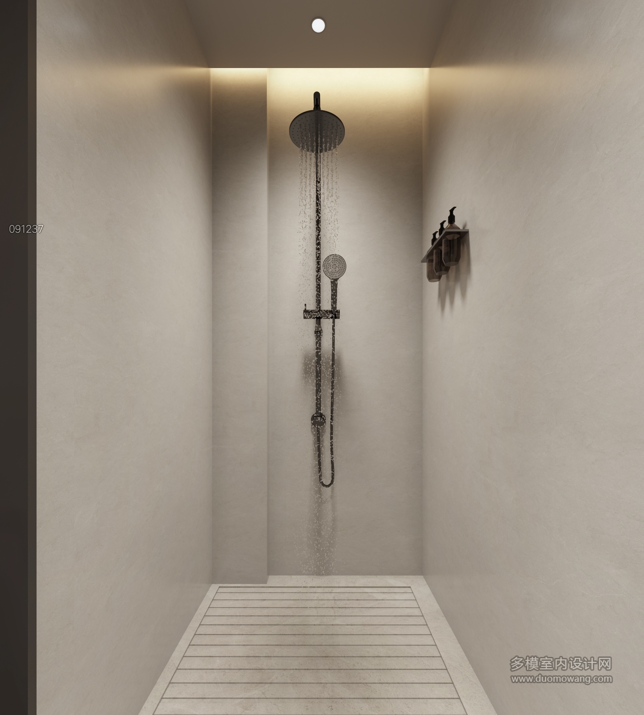 新中式酒店淋浴间