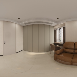 现代北次卧全景