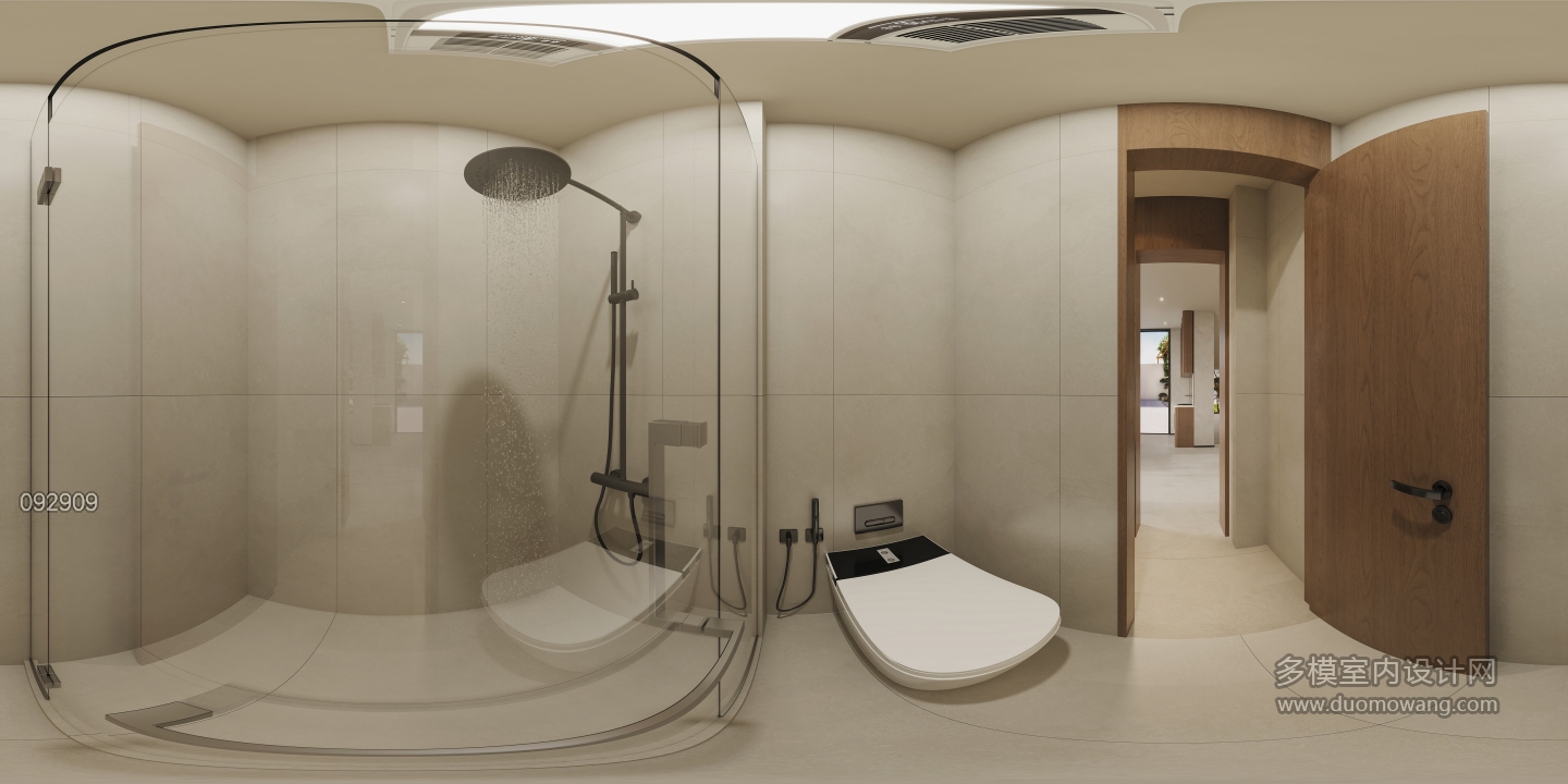 二楼卫生间全景