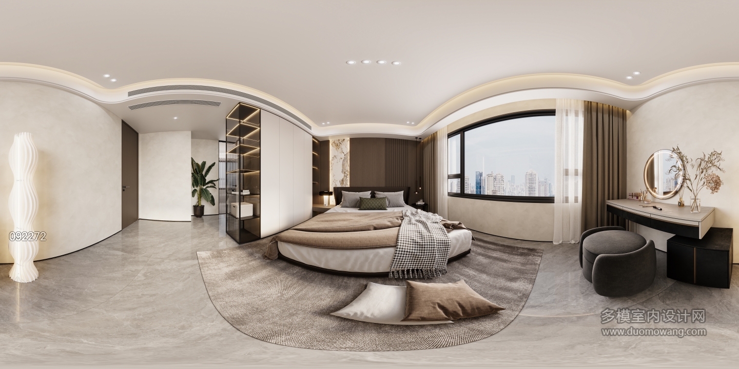 意式主卧-全景