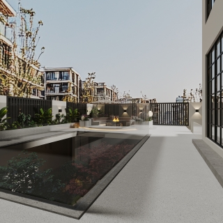 法式-室外特写1