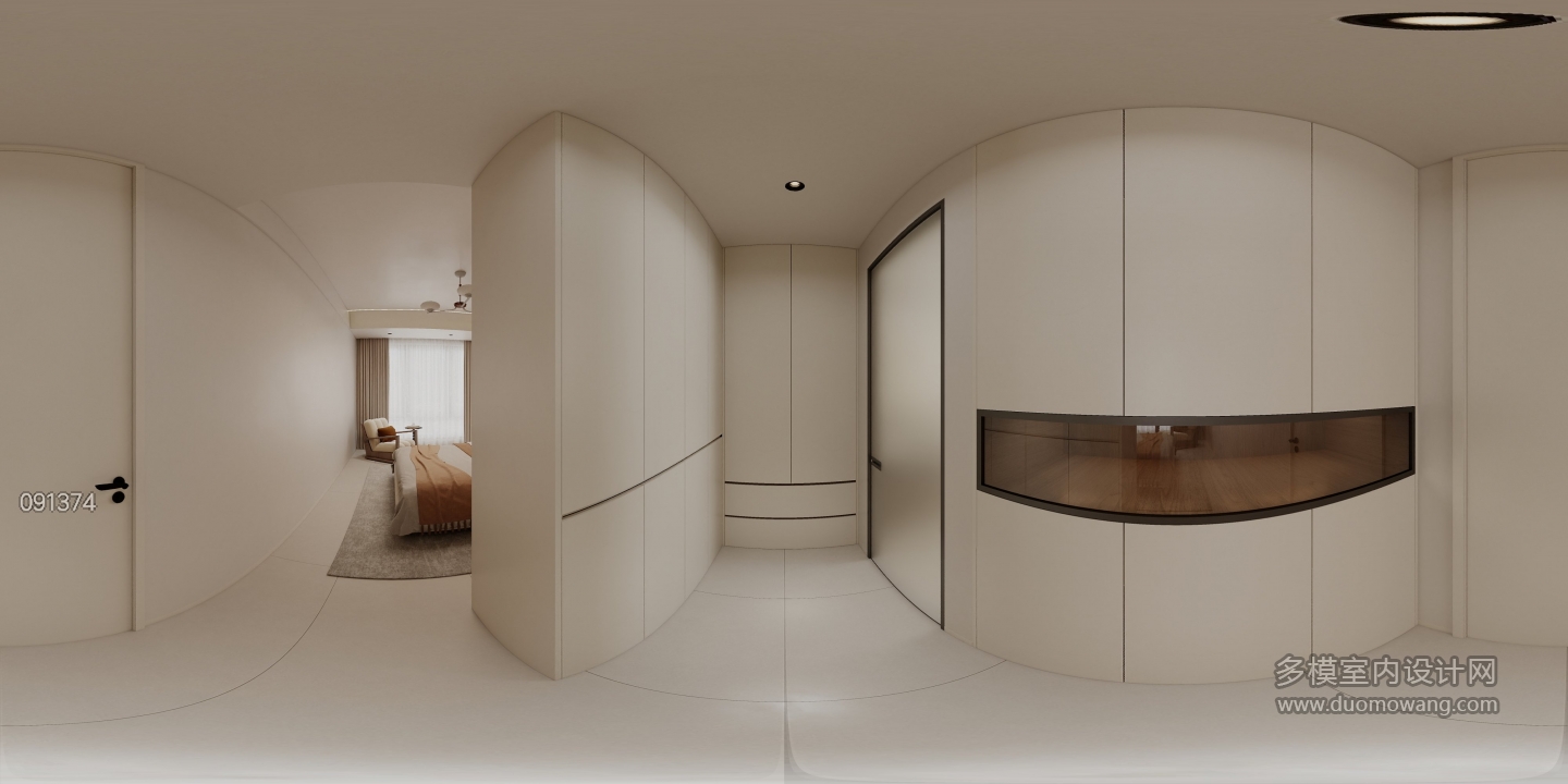 极简中古衣帽间