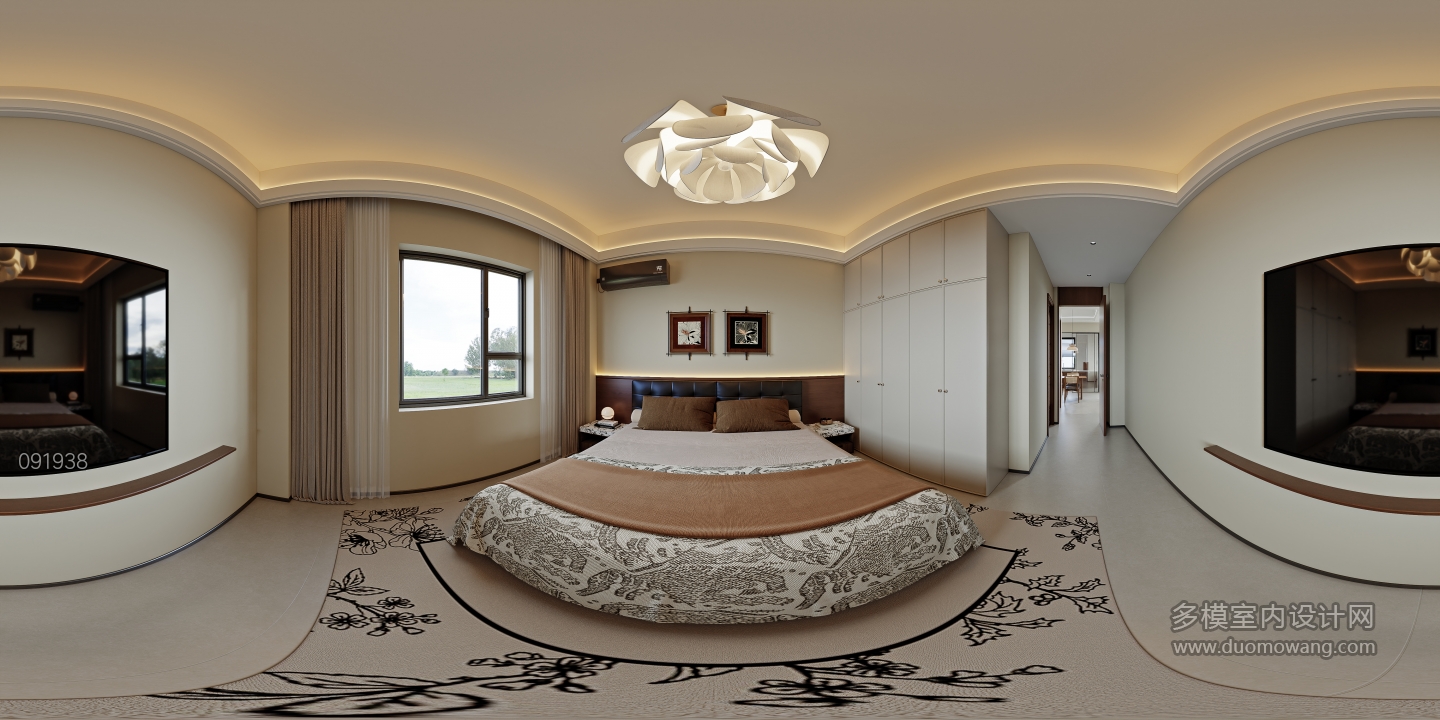 傅总自建房_二层主卧室