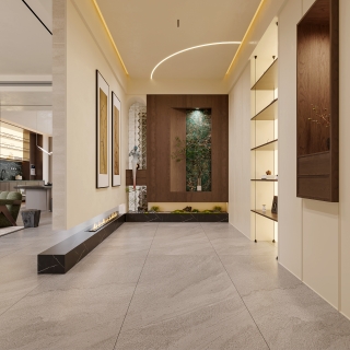 宋氏1f玄关透视