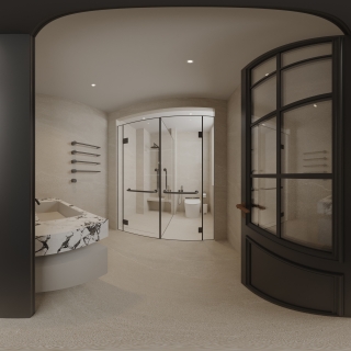 洗衣房卫生间全景