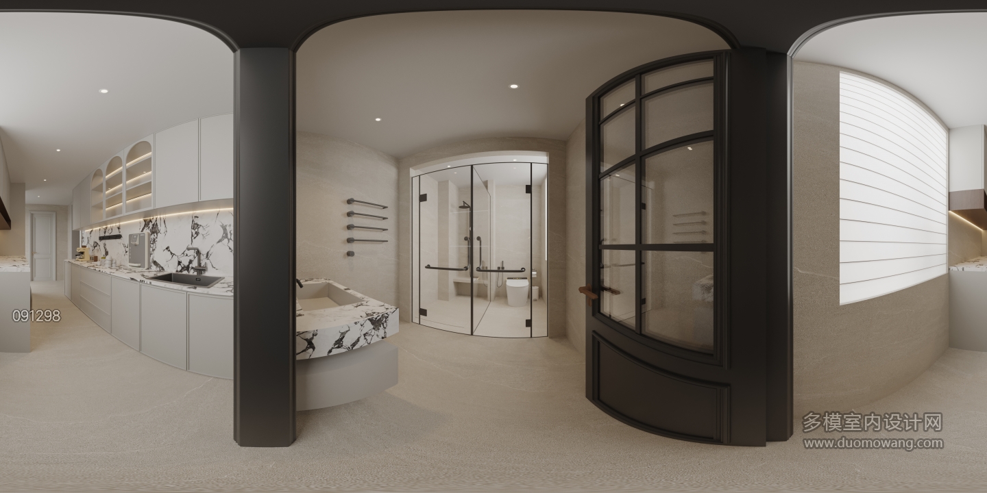 洗衣房卫生间全景