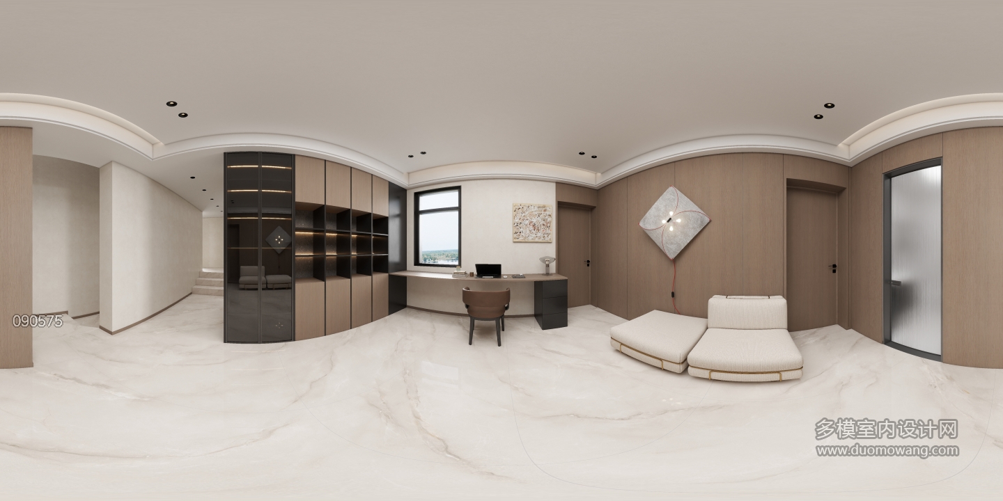 意式轻奢-二楼多功能区