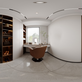 创立府邸_全景衣帽间