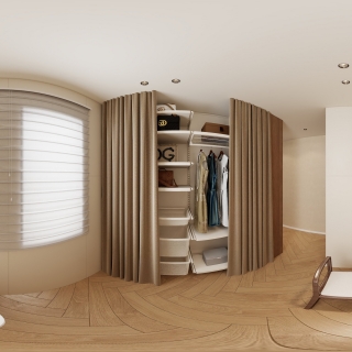 中古-主卧衣帽间