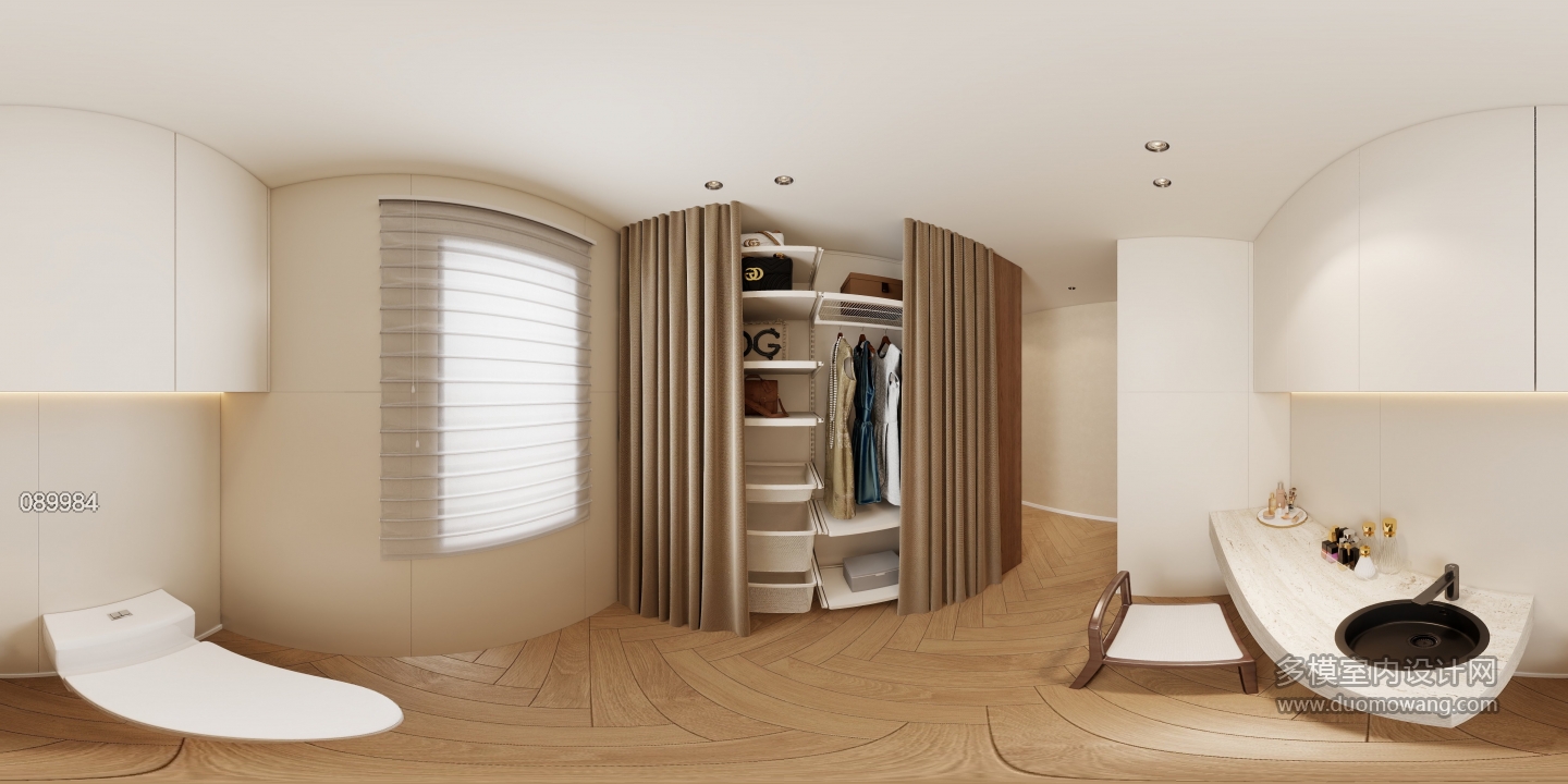 中古-主卧衣帽间