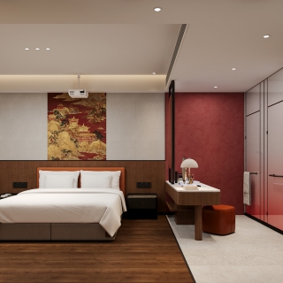 现代单人间2投影仪