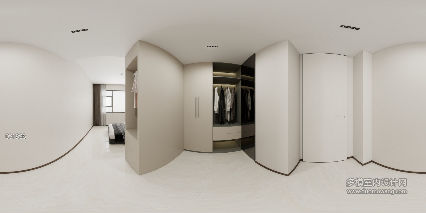 意式轻奢衣帽区